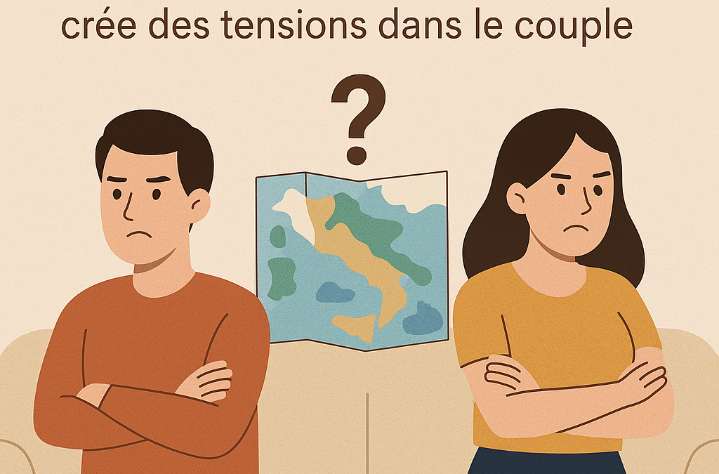 Pour choisir vos vacances en couple, commencez par vous tourner l'un vers l'autre et exprimez vos besoins